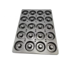 China 20 Mold Non Stick Donut Cupcake Pan Baking Tray fabricante