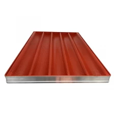 China 5 Rows Rubber Silicone Baguette Tray manufacturer