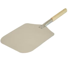 Chiny Aluminiowa skórka do pizzy z drewnianym uchwytem - TSPS01 producent