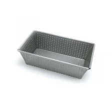 China Alusteel Perforated Loaf Pan manufacturer