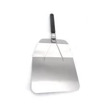 China Fold-able Stainless Steel Pizza Peel manufacturer
