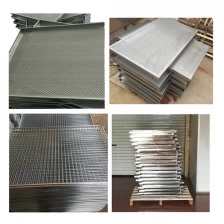 Chiny W pełni perforowana aluminiowa taca do suszenia producent