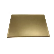 Chiny Gold Nonstick Aluminiowa blacha producent
