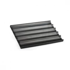 Tsina 5 Rows aluminyo haluang metal baguette baking tray na may patong - TSFP02 Manufacturer