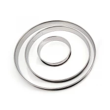 China Round Tart Ring with Rolled Edge manufacturer