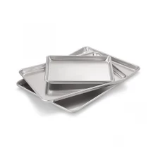 China Stainless Steel Baking Tray Sheet Pan for cookies biscuits manufacturer