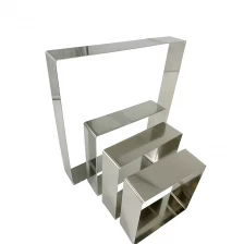 China Stainless Steel Square Mousse Ring manufacturer