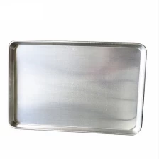 China Wire in rim aluminum sheet pan baking tray manufacturer