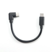 중국 USB 유형 C 90도 남성 - 남성 확장 고속 충전 케이블 제조업체