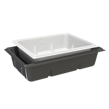 Chine Réservoir hydraulique de réservoir de NFT DWC Gro d'inondation d'eau en plastique de grand rectangle de la Chine pour la culture hydroponique fabricant