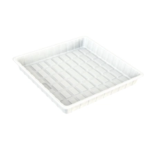 China ABS HIPS Kunststoff Tiefweiß 4x4 Hydroponic Grow Flood Tray für Pflanzen Hersteller