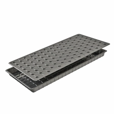 Chine 4 par 8 Plastique ABS Moderne Serre Agriculture Hydroponique Inondation et Vidange Plante Plateau Avec Couvercle fabricant