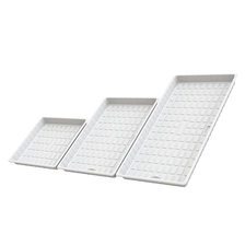 China Bandeja de hidroponia de plástico ABS grande e profunda personalizada 3 x 6 4x8 para alface com efeito de estufa fabricante