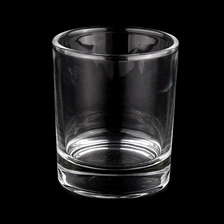 China empty wholesale glass candle vessels manufacturer