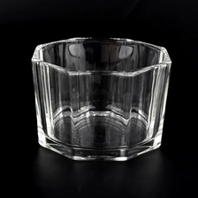 China Large two wicks glass candle jar for home candles manufacturer