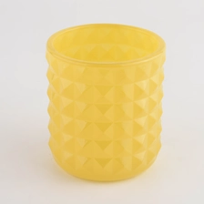China Round diamond geo-cutting glass jar wholesale manufacturer