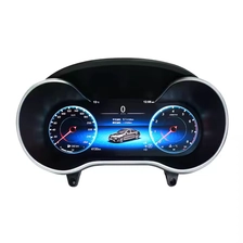 中国 12.3“ Mercedes Benz C GLC类W205 W253 CAR LCD仪表板数字群集仪表板Linux的升级速度表 制造商