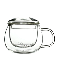 Chine Tasse à thé en verre borosilicaté Roundball de 10 oz fabricant