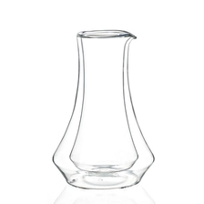 Chine Grande carafe à café à double paroi de 20 oz Carafe de service en verre borosilicaté faite à la main fabricant