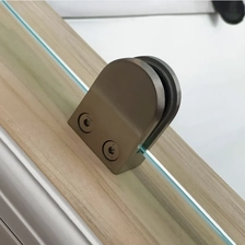 Chine Pince à verre en forme de D en acier inoxydable AISI 304 316, pour verre de 8mm 10mm 12mm 13.52mm fabricant