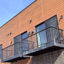China Vorgefertigte, anschraubbare Balkone aus Aluminium 6063 T5 Hersteller