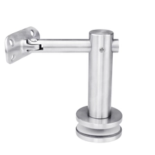 Chine Support de main courante en acier inoxydable de Style moderne, pour extérieur en verre, raccords de main courante, accessoires de garde-corps, composants d'escalier fabricant