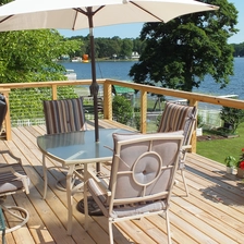 China Deck Railing Cable Kits - DIY Stainless Steel Cable Railing System for Exterior Stair Garden Fence, Best Price 316 304 Round Post Wire Balustrade manufacturer