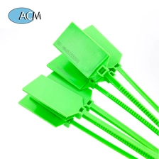 Xitoy Maxsus bosilgan o'z-o'zidan qulflanadigan RFID plastik zip bog'lovchi neylon kabel bog'lash yorlig'i yorlig'i bilan ishlab chiqaruvchi