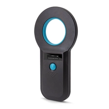 Cina Pemindai Tag Frekuensi Rendah Pembaca Microchip Hewan RFID Genggam USB Pembaca Tag Hewan RFID 134.2Khz pabrikan
