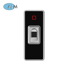 Cina Casing Logam Tahan Air Pintu RFID Kontrol Akses Sidik Jari Mandiri Wiegand 26/34 Kartu Kedekatan Logam Pembaca RFID pabrikan