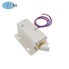 Chine Petite serrure électromagnétique DC6V 12V mini serrure à pêne électrique Assemblage de libération Contrôle d'accès Serrure électrique fabricant