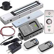 Chine Kit de système de verrouillage de porte magnétique électronique intérieur 2,4 GHz WiFi Outswinging 600 lb avec contrôle à distance et application Smartphone fabricant