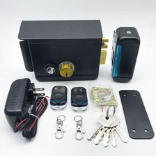 Chine Serrure de porte électronique de système de sécurité d'entrée d'accès de DC12V, serrure de porte principale de porte en métal de serrure de jante électrique antivol fabricant