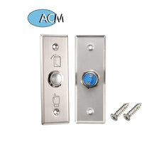 Chine Bouton de sortie bouton poussoir porte ouvre-porte en acier inoxydable boutons de déverrouillage pour contrôle d'accès serrure de porte électronique fabricant