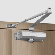 Cina Chiudiporta automatico da 25 kg a 80 kg Attrezzatura per chiusura porta a velocità regolabile Hardware per porta con chiusura ammortizzata silenziosa produttore