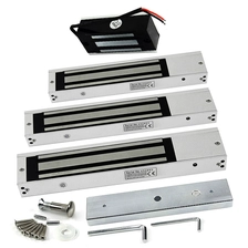 Cina Serratura magnetica 180KG 350lbs 280KG 500KG Serratura magnetica elettrica DC 12V Serrature elettromagnetiche per cancello di controllo accessi porta produttore