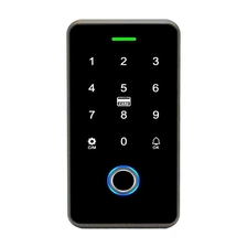 Cina Waterproof Touch Panel Wired Keypad Code 12V DC Door Lock System Smart Standalone RFID Reader Access Controller Keypad - COPY - b53imt produttore