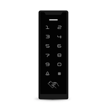 چین صفحه نمایش لمسی 125 کیلوهرتز RFID کنترل دسترسی مستقل صفحه کلید کارت خوان هوشمند کنترل دسترسی درب شرکت تولید کننده