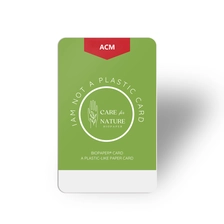 China 100% Eco-friendly woodless Biopaper Access Control RFID Paper Card manufacturer