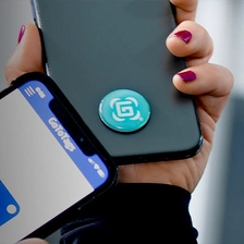 China Etiqueta adesiva RFID de 13,56 mhz Etiqueta universal 25mm melhor preço etiqueta nfc para telefone fabricante