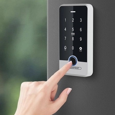 China Hochwertiges, intelligentes, wasserdichtes Passwort-Tt-Link-Programm, zum Entsperren des Innenbüros, Fingerabdruck-Türschloss, Bluetooth-Zugangskontrolle Hersteller