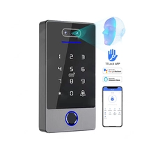 China 3D-Gesichtserkennungs-Zugangskontrollsystem, biometrischer Fingerabdruck, wasserdichte Zugangskontrollprodukte, Karte, NFC, TTlock, App-Steuerung Hersteller