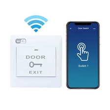 China WIFI Smart Switch Tür-Ausgangstaster für Zugangskontrollsystem Tuya App-Fernbedienung Hersteller