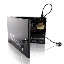中国 12V 5A 世界共通電圧ドアアクセスエントリーシステムバッテリーバックアップアクセス制御電源 メーカー