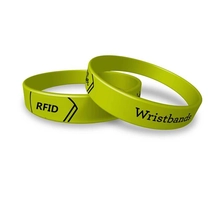 Қытай Түрлі-түсті RFID NFC силикон білезіктері фабрикант