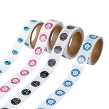 Chine Étiquette autocollante RFID réinscriptible personnalisée NTAG 213 NTAG 215 NFC fabricant