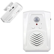 China Alta sensibilidade sem fio infravermelho ativado porta entrada lembrete de voz pir sensor movimento segurança campainha alarme fabricante