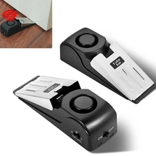 China Portátil anti-roubo 120db alarme rolha de porta sem fio sensor inteligente mini alarme de rolha de porta de segurança fabricante