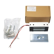 中国 出厂价 12V DC 60KG 100LBS 电磁锁 磁电 EM 锁，适用于门禁系统 制造商