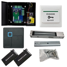 China Sistema de placa de controle de acesso de quatro portas de rede elétrica TCP / IP com fonte de alimentação de metal 110V com RFID fabricante